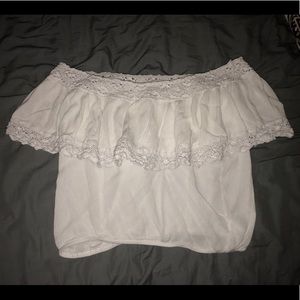 Off the shoulder Pac Sun shirt